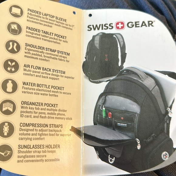 SWISSGEAR Backpack🇨🇭 - Picture 8 of 11